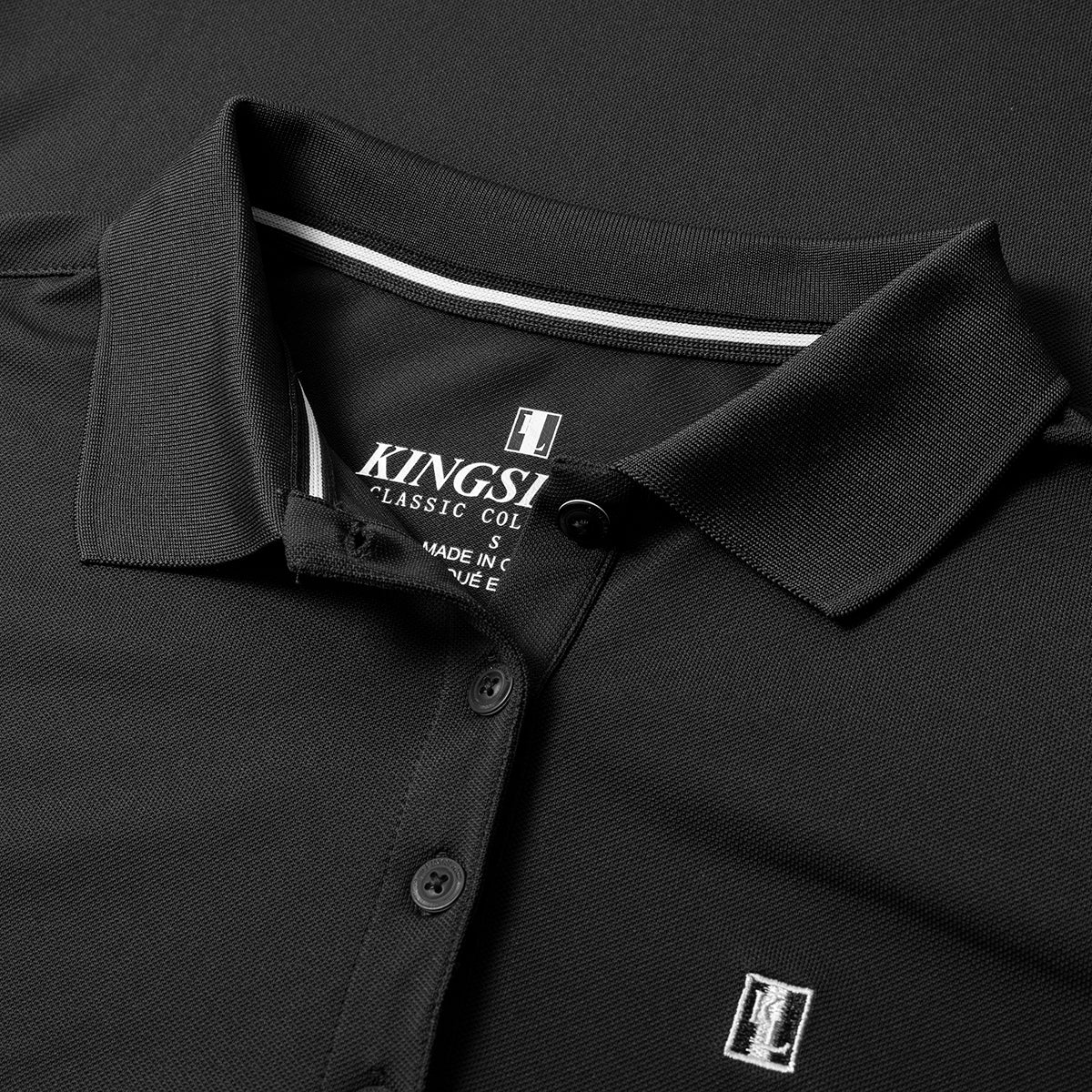 KingsLand Men's Classic Pique Polo Shirt