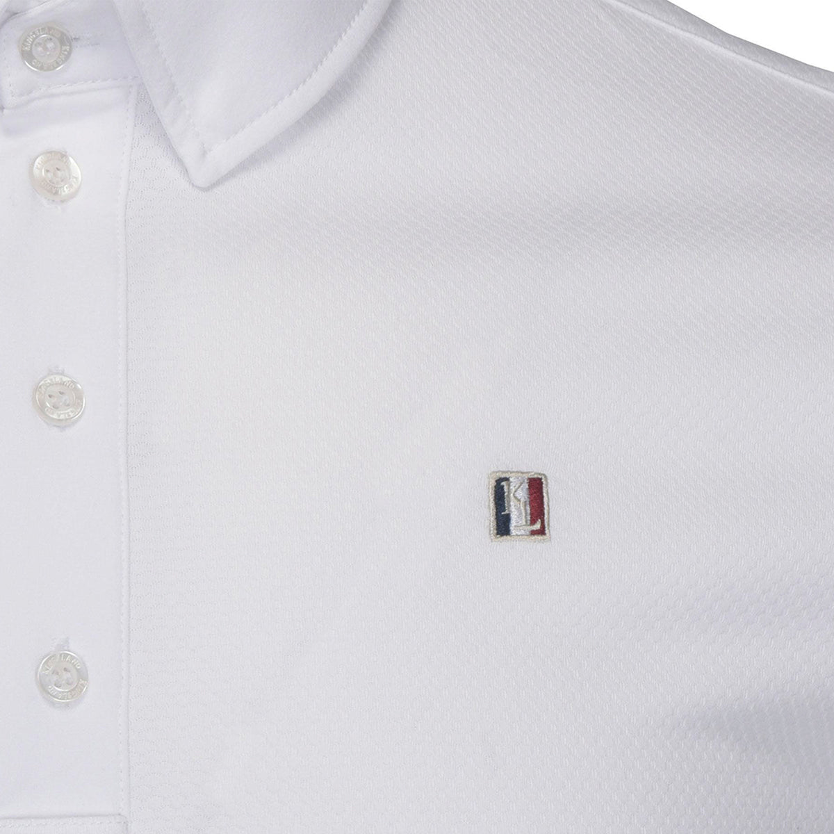 KingsLand Men's Classic SS Show Shirt-White