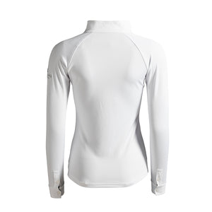 KingsLand Women's Classic LS Show Shirt White