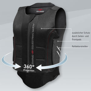 SWING Junior P07 Back Protector Flexible