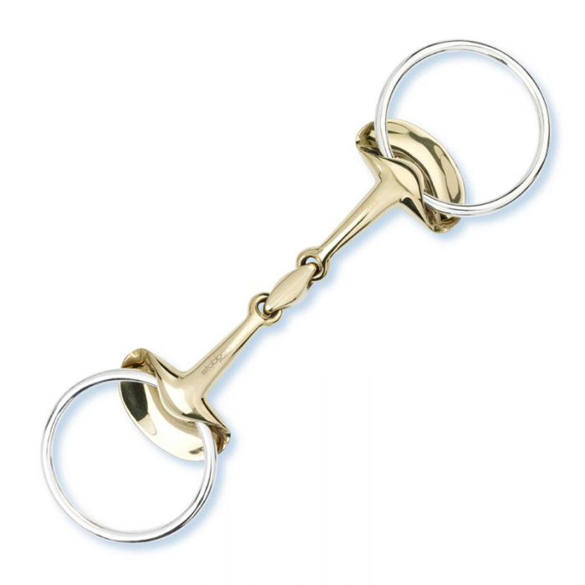 Stübben Golden Wings Snaffle Bit Double Broken