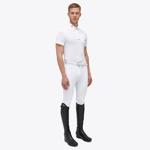 Cavalleria Toscana Men's Tech Piquet S/S Competition