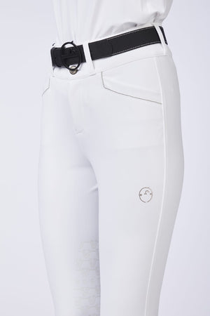 Vestrum Women's Marileva Riding Breeches With Knee Grip White