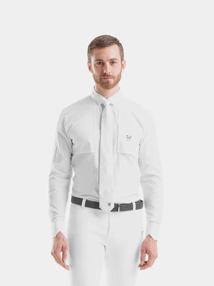 Horse Pilot Men's Design Shirt Long Sleeve