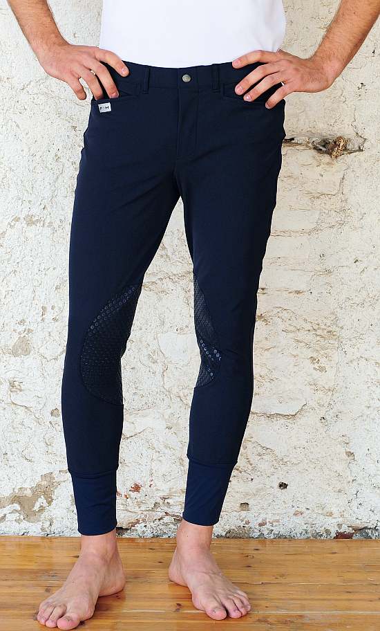 For Horses Men's Miky Knee Grip Breeches
