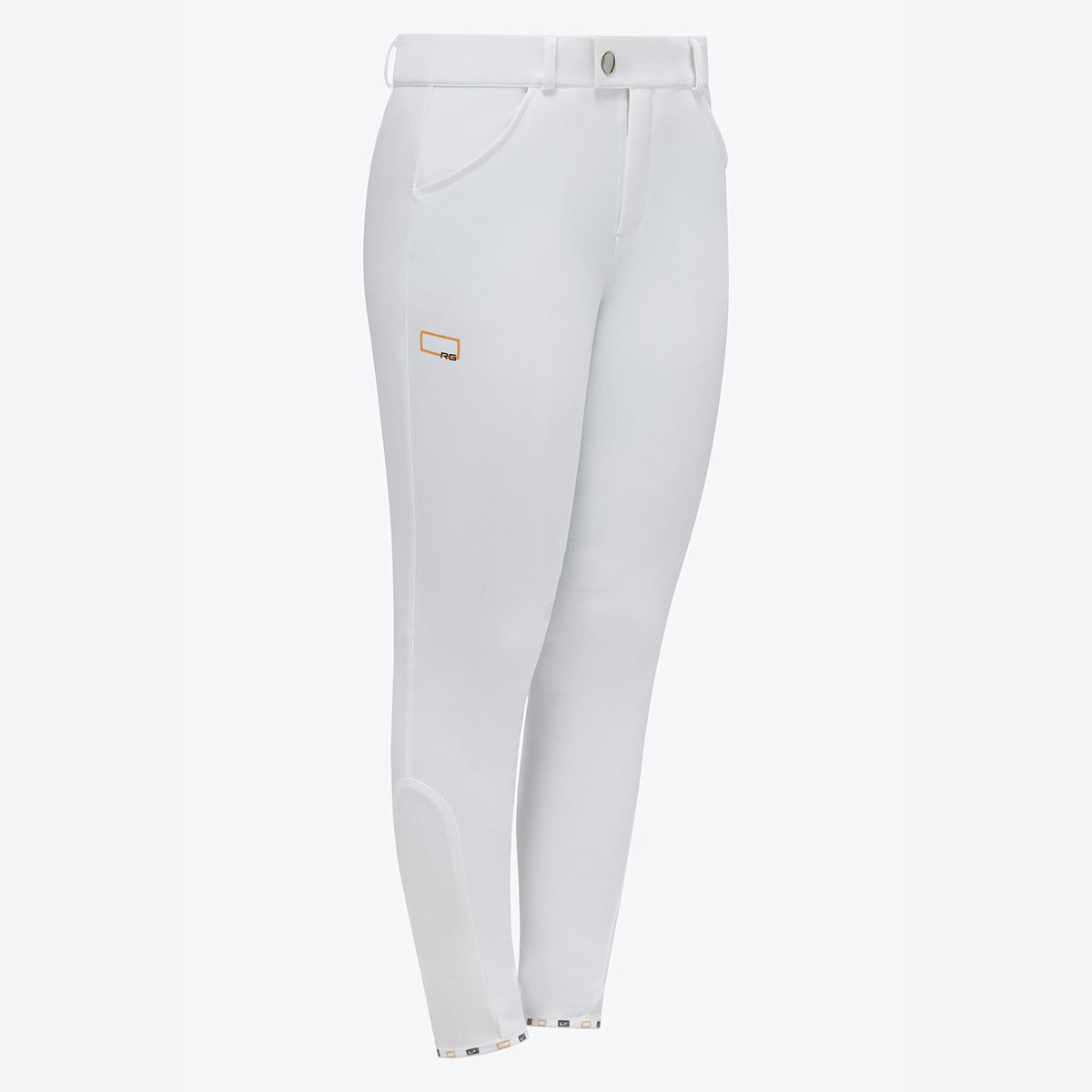 RG Junior's Unisex Full Grip Breeches-White