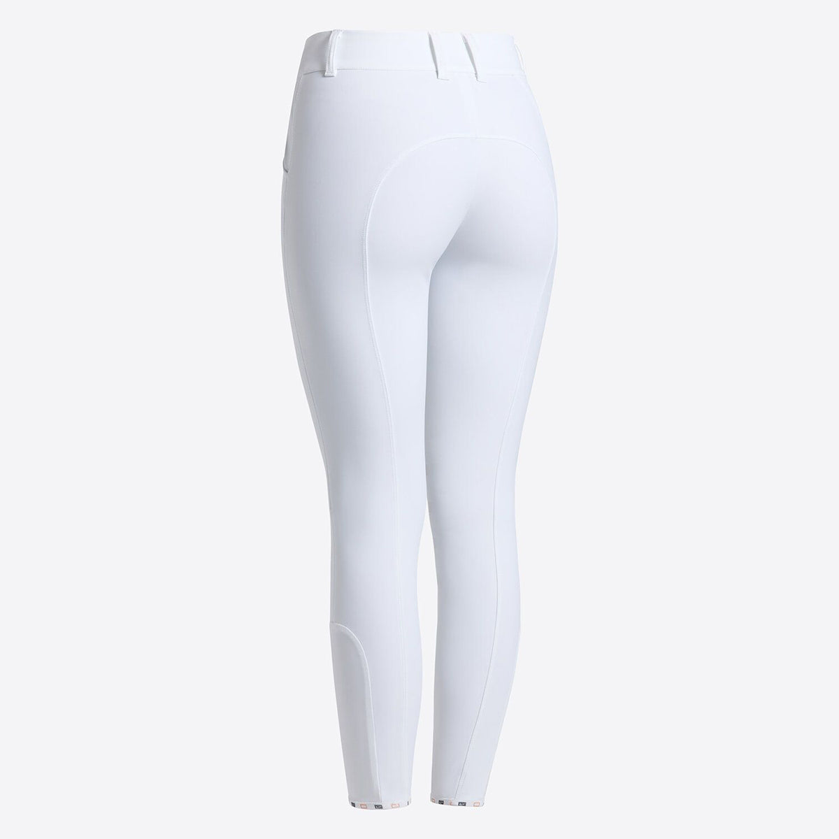 RG Women's Knee Grip Jumping Breeches White