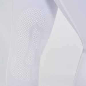 For Horses Women's Rita Ultra Move Breeches With High Waist & Knee Grip-White