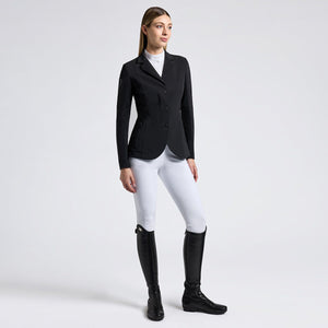 Cavalleria Toscana Women's R-EVO Light Tech Knit Zip Riding Jacket