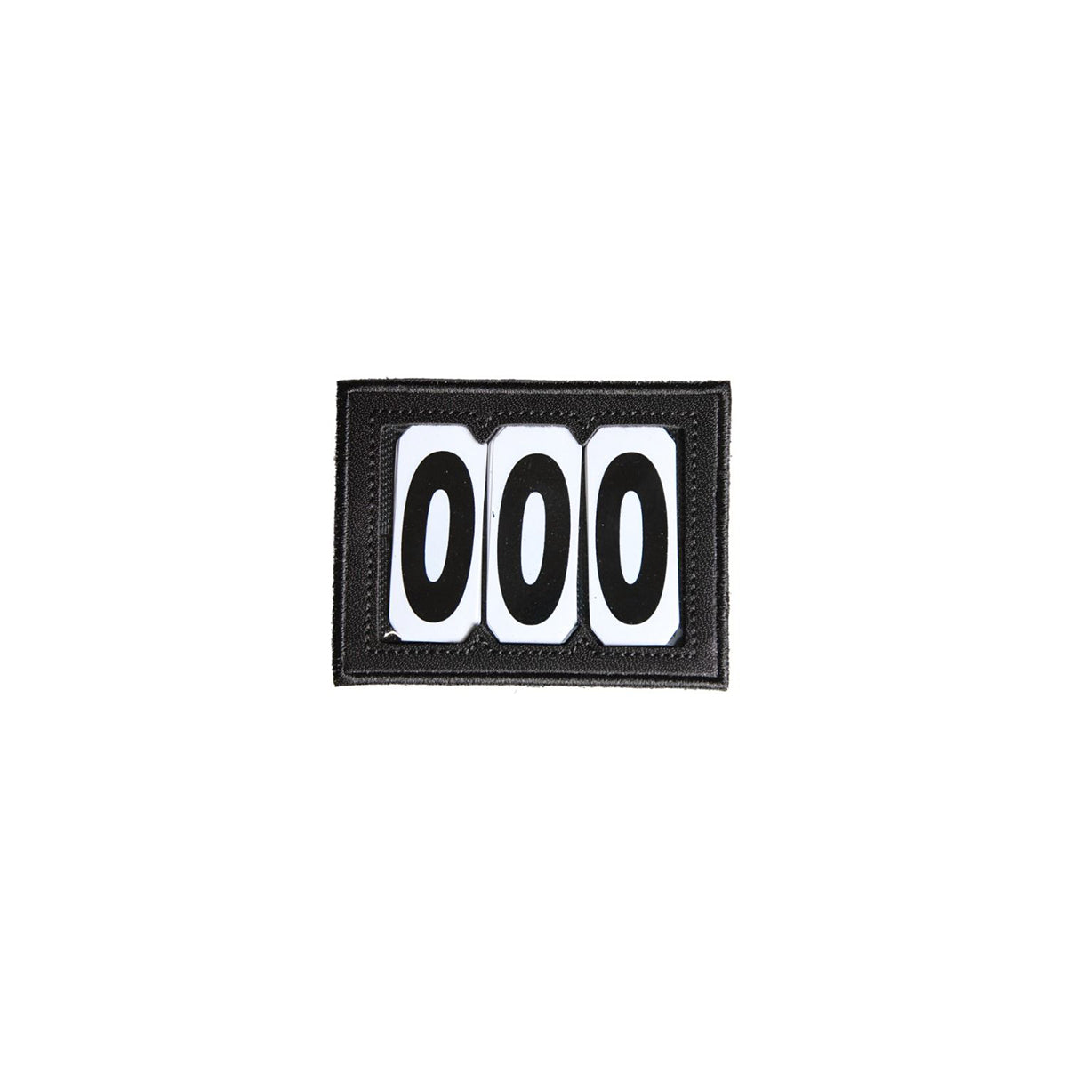 Kentucky Head Number PVC Velcro 3 Numbers