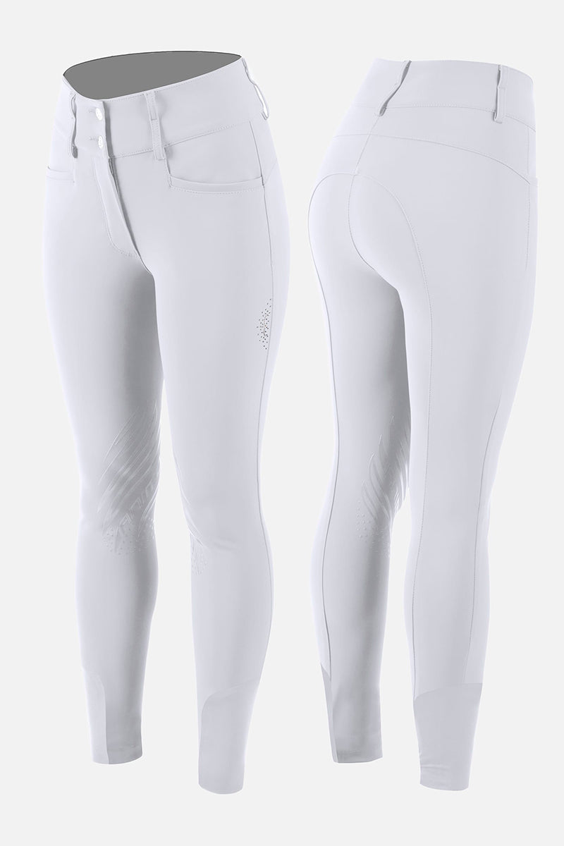 Animo Women's Nuka Riding Breeches White
