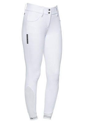 Cavalleria Toscana Women's American Breeches With Perforated Logo Tape