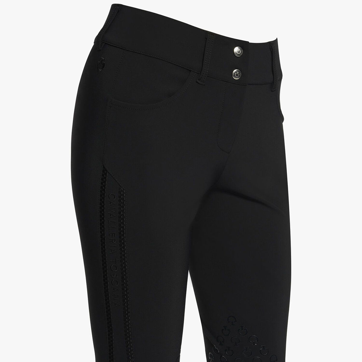 Cavalleria Toscana Women's Elegant Embroidery Breeches