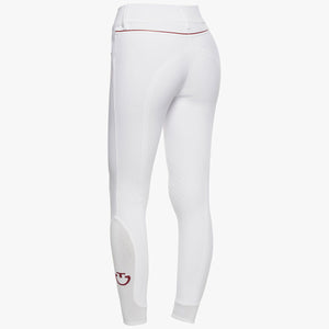Cavalleria Toscana Women's Team Red Stripe High Waist Breeches