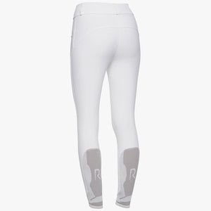 Cavalleria Toscana Women's High Waist RS Breeches WHITE