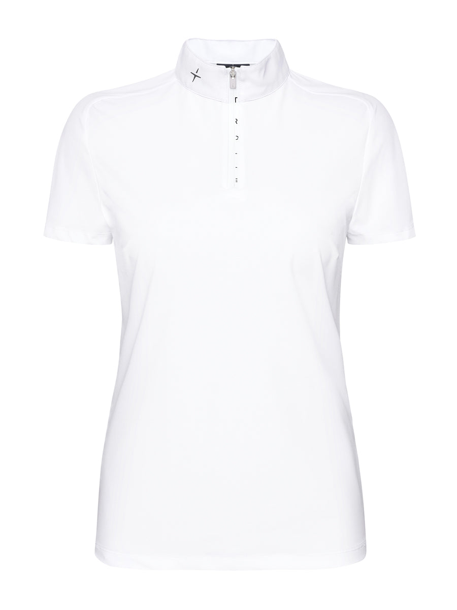 Trolle Women's Aero Competition Polo + TECH™ White