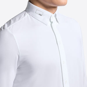 RG Men's Tech Competition Shirt L/S-White