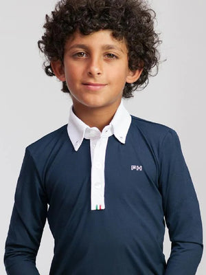 For Horses Boys Toby Long Sleeve Show Shirt