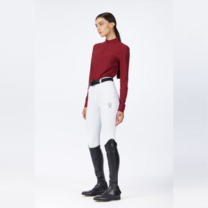Vestrum Women's Andromeda Breeches Knee Grip High Waist-Optical White
