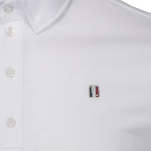 KingsLand Men's Classic SS Show Shirt-White