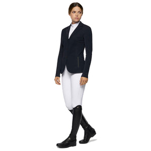 Cavalleria Toscana Women's R-EVO Riding Jacket with Zip with Inserts in Technical Mesh