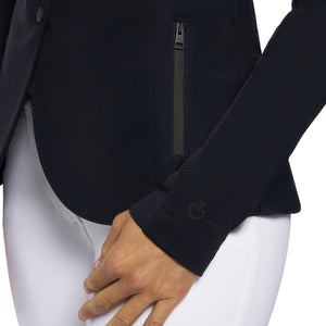 Cavalleria Toscana Women's R-EVO Riding Jacket with Zip with Inserts in Technical Mesh