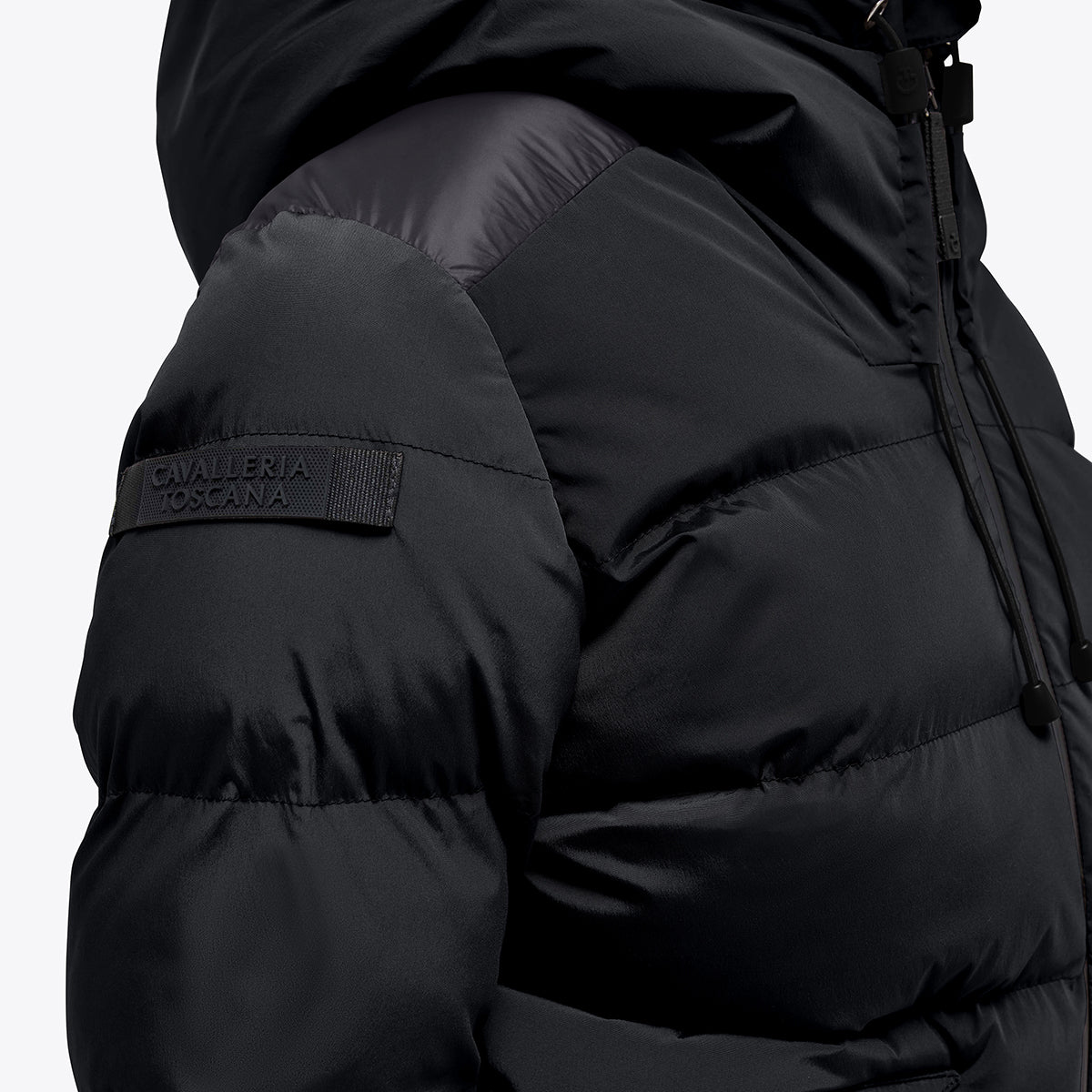 Cavalleria Toscana Women's Hooded Nylon Puffer Vest
