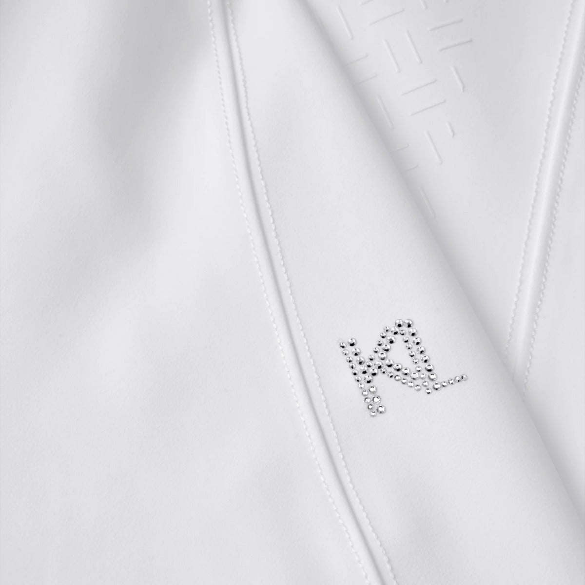 KingsLand Women's Kira H Shape Knee Grip Breeches-White