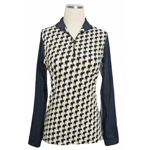 EIS Junior's Long Sleeve Close Out Patterned COOL Shirt ®