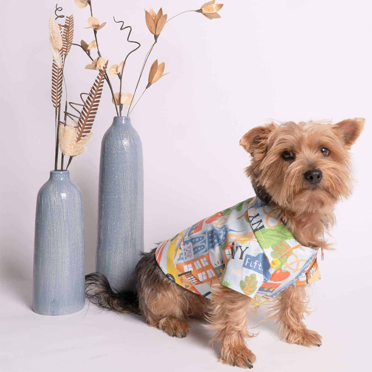 Oli and Lui Dog Shirt NY Time