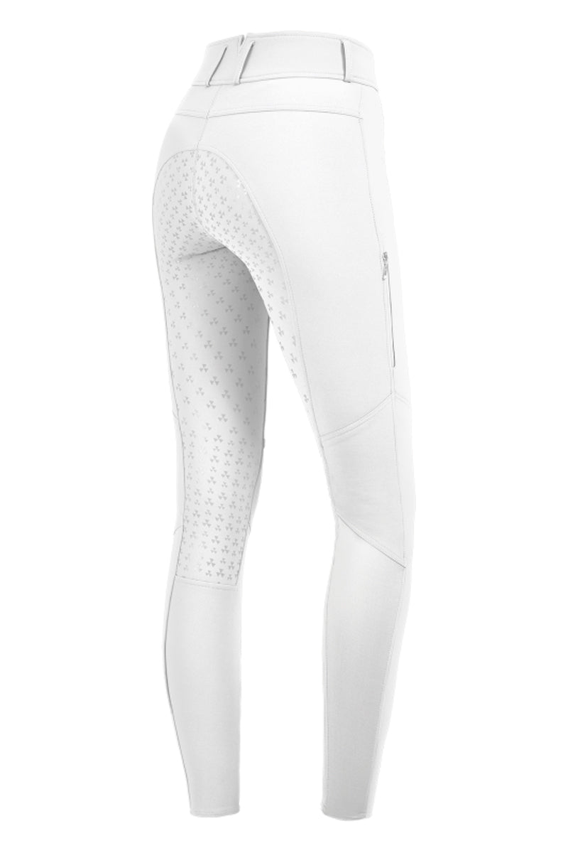 ELT Women's Hella High Waist Silicone Breeches White
