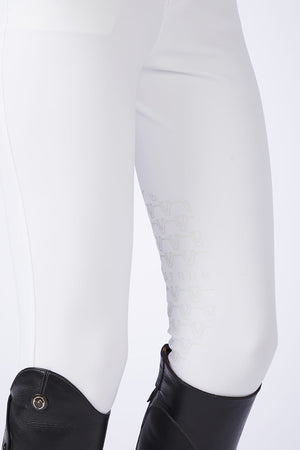 Vestrum Women's Marileva Riding Breeches With Knee Grip White