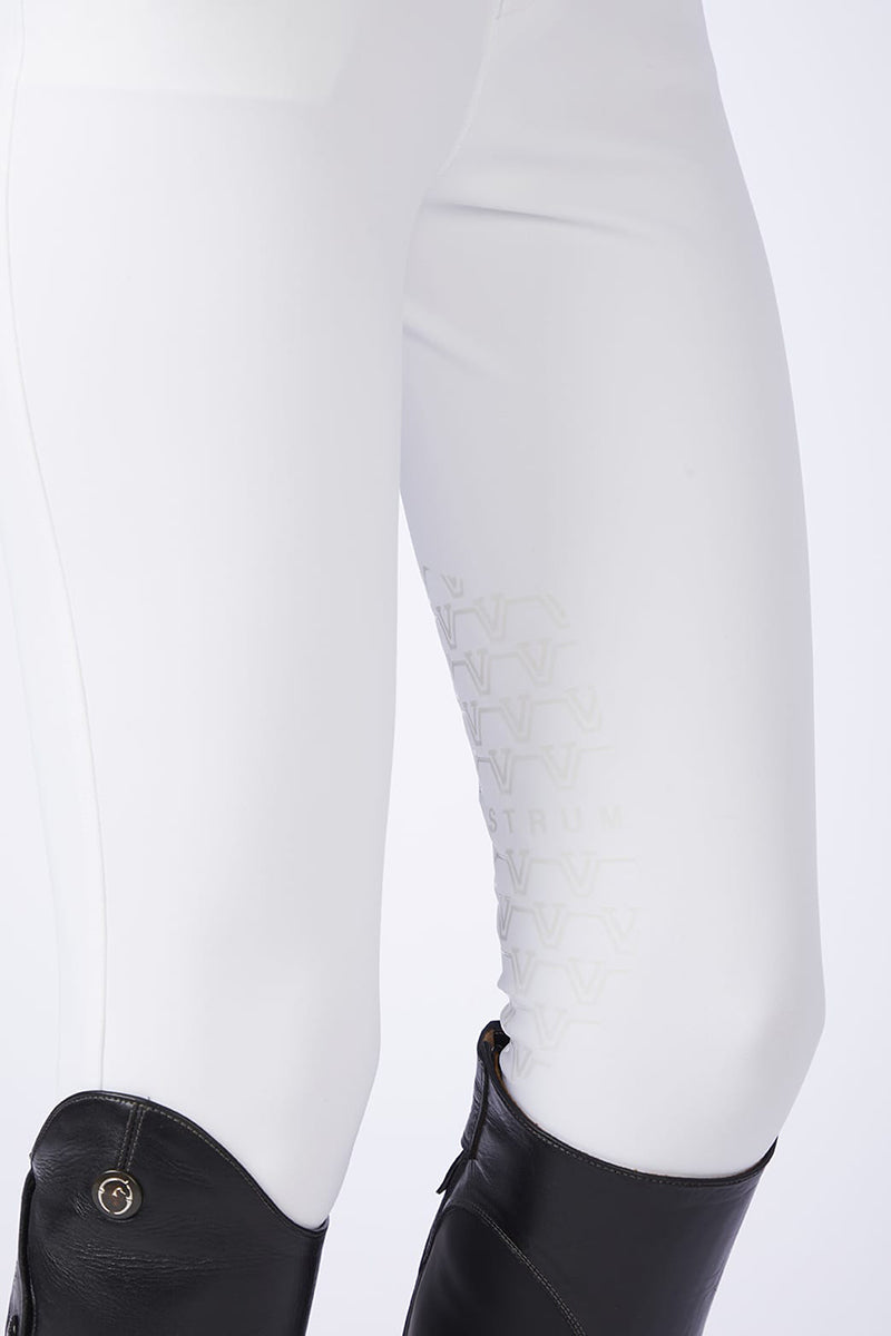 Vestrum Women's Marileva Riding Breeches With Knee Grip White