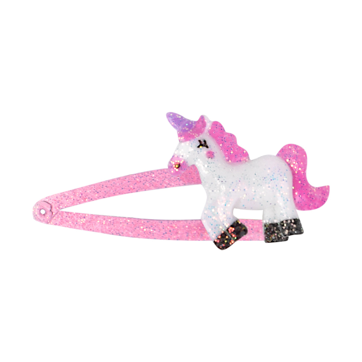 Unicorn Glitter Hair Slides