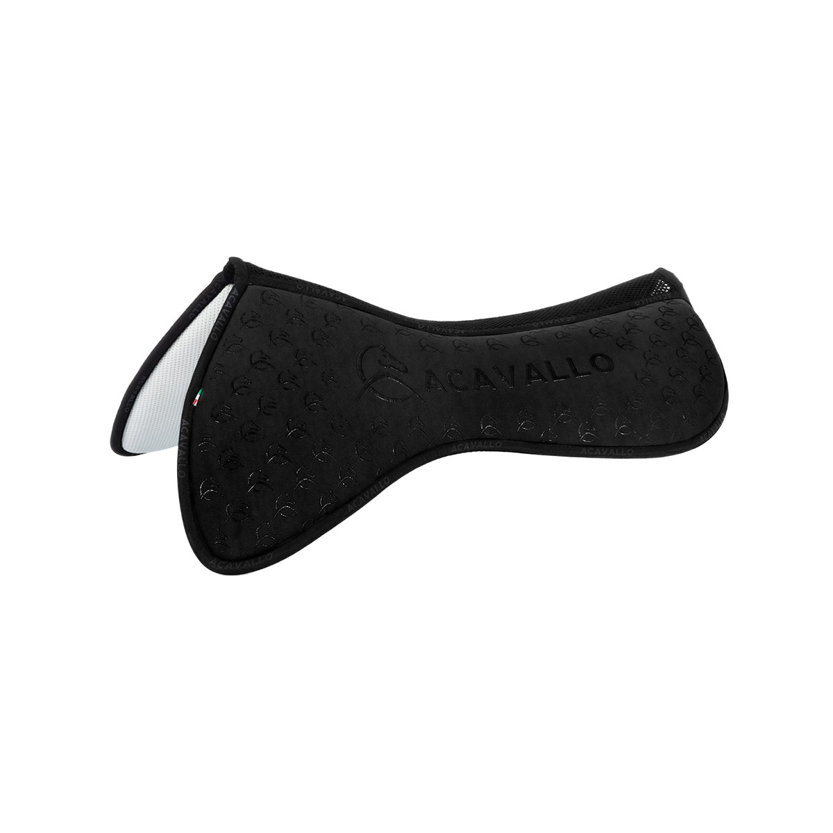 Acavallo Close Contact Lycra And Memory Foam Half Pad With Bamboo Fibre