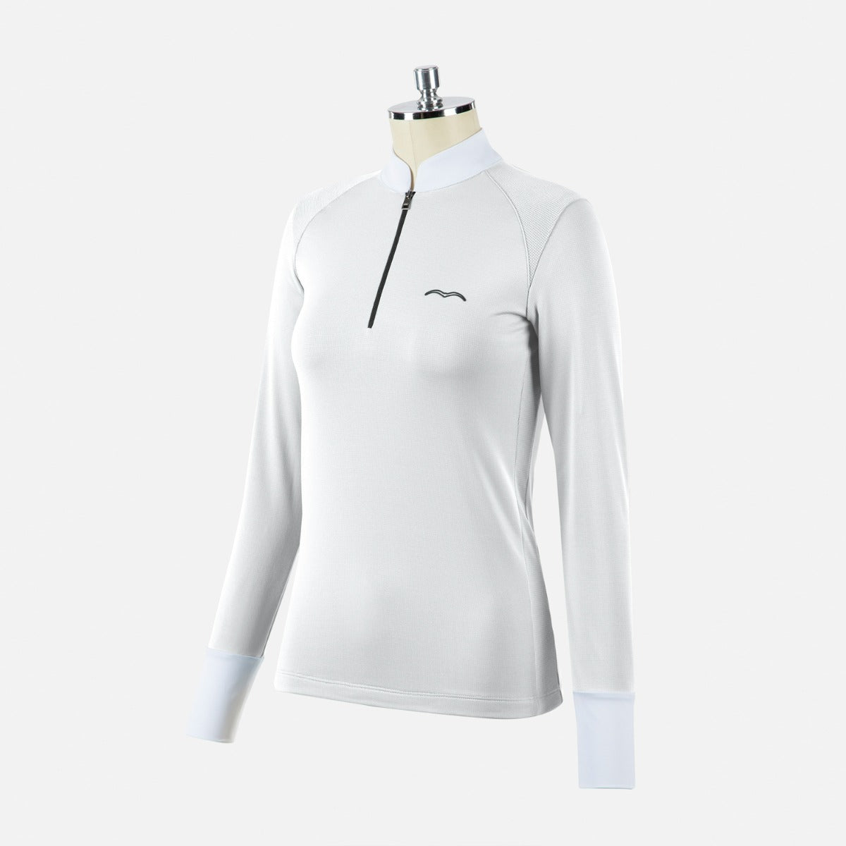 Animo Women's Bowling Riding Polo-White