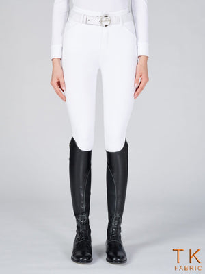 Vestrum Women's Molveno Breeches Knee Grip White