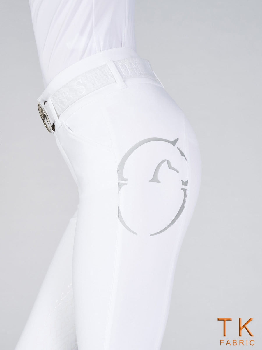 Vestrum Women's Molveno Breeches Knee Grip White