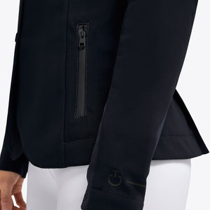 Cavalleria Toscana Women's R-EVO Riding Jacket with Zip with Inserts in Technical Mesh