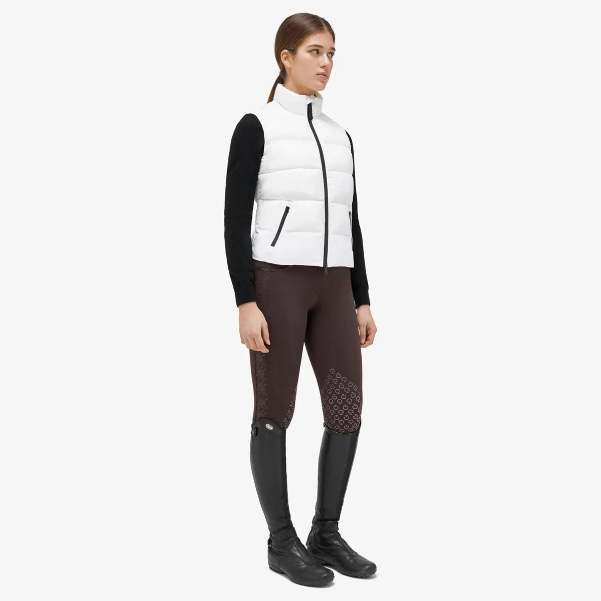 Cavalleria Toscana Women's Nylon Puffer Vest