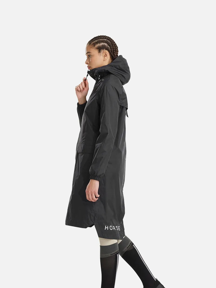Horse Pilot Women's Long Raintech Jacket