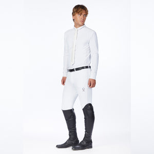 Vestrum Men's Gemini Long Sleeves Shirt-Optical White