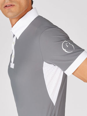 Vestrum Men's Budoni Short Sleeves Shirt-Light Grey-Small