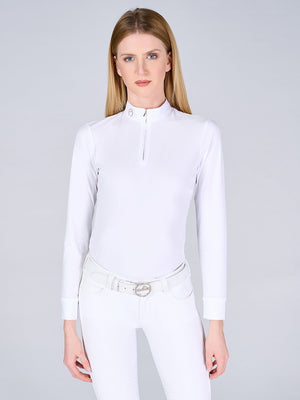 Vestrum Women's Mahon Show Shirt With Long sleeves White