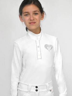 For Horses Girl's Molly Long Sleeve Show Shirt
