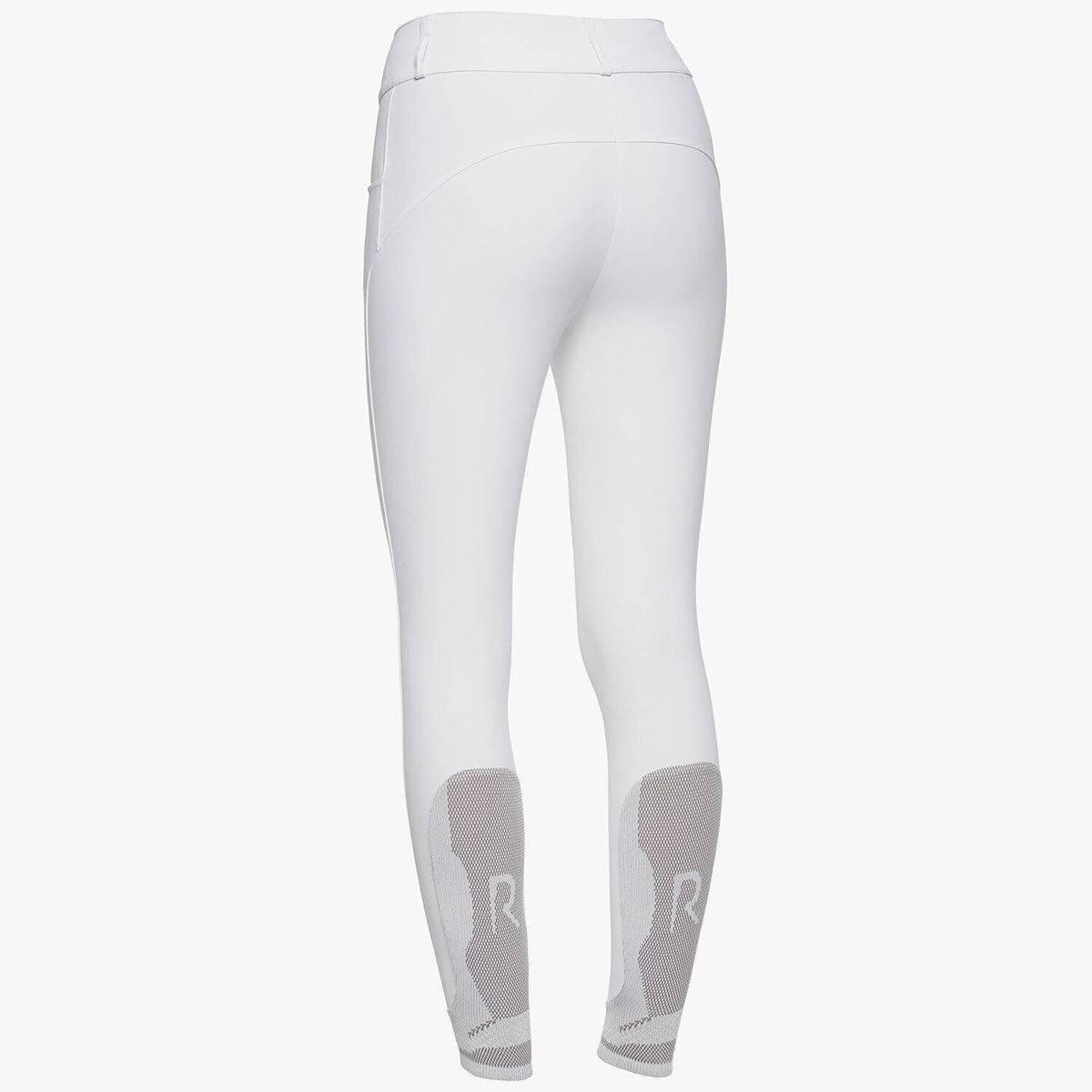 Cavalleria Toscana Women's High Waist RS Breeches WHITE