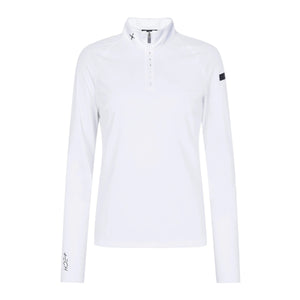 Trolle Women's Aero Competition Polo Balance™ LS-White