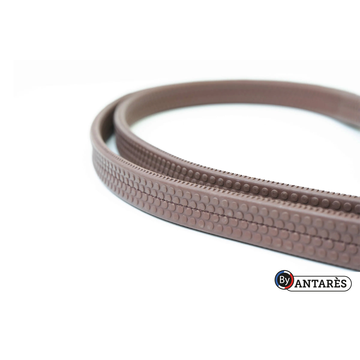 Antares Rubber Reins 5/8  - Raised, Fancy