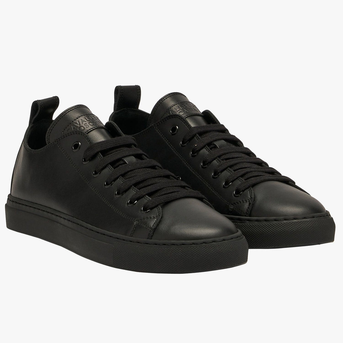 Cavalleria Toscana Leather Low Sneakers