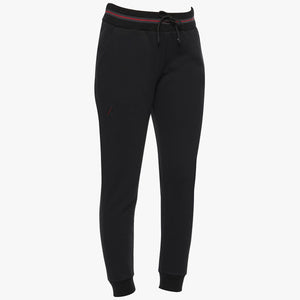 Cavalleria Toscana Women's Team Red Stripe Cotton Jogger